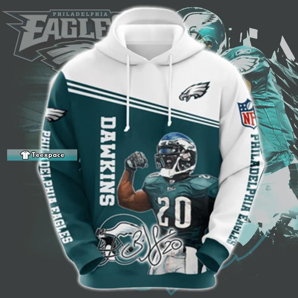 Brian Dawkins - Philadelphia Eagles Duvet Cover by Michael