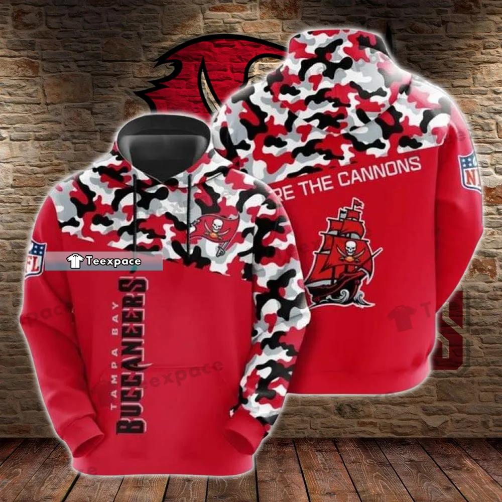 NFL Tampa Bay Buccaneers Skull Flower Red Hoodie Dress 3D