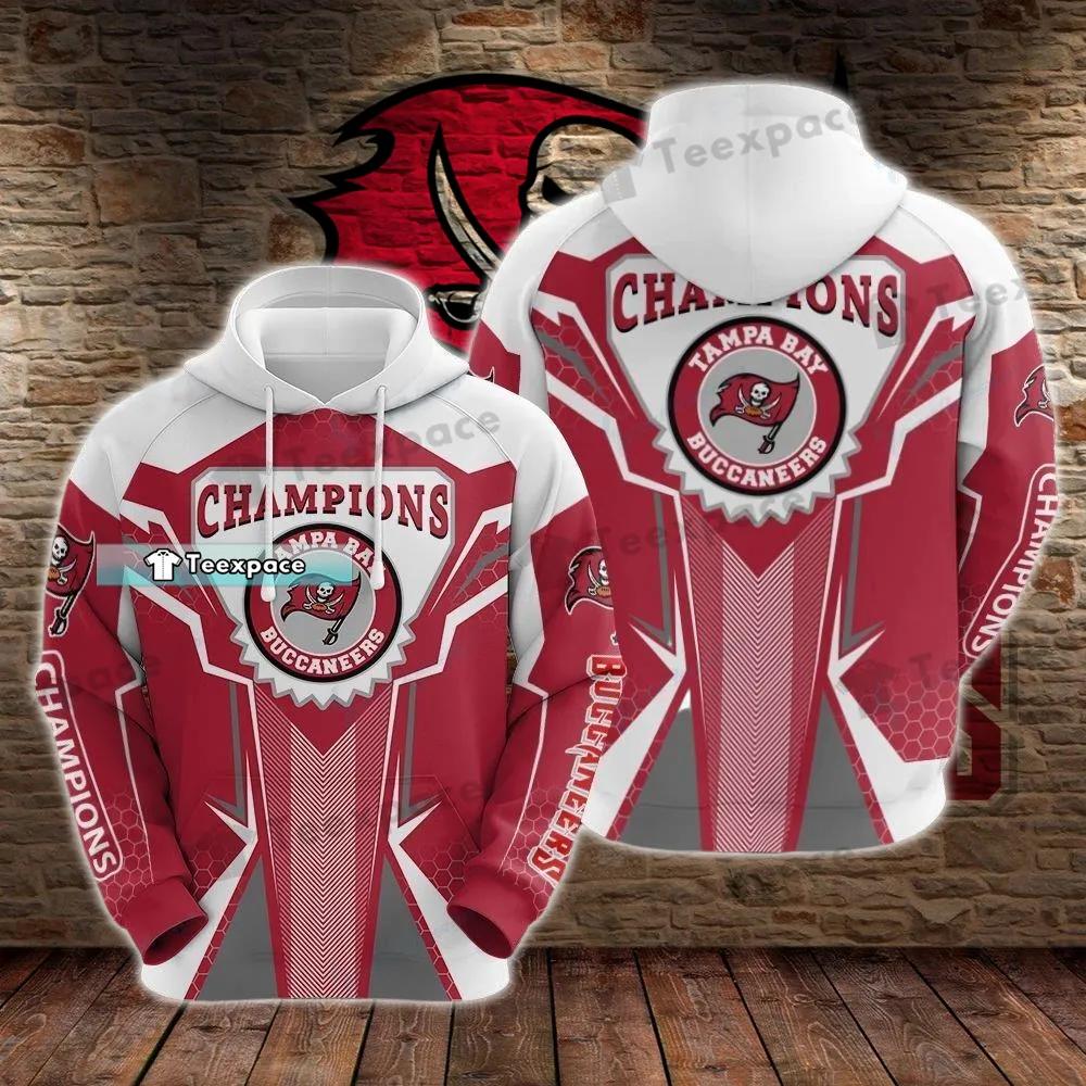 Sports Team Tampa Bay Buccaneers Fire Te Cannons Hoodie 3D - Bluefink