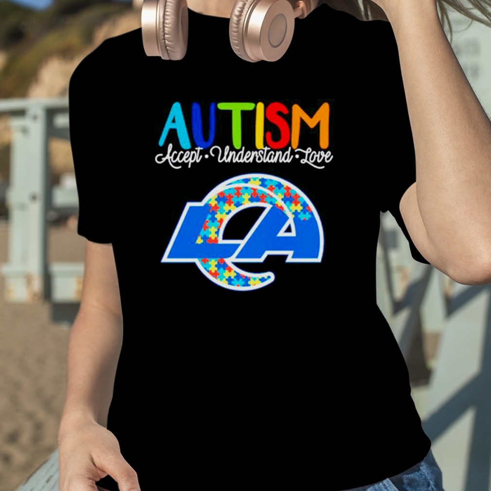 Los Angeles Rams Nfl Autism Awareness Accept Understand Love Shirt, hoodie,  longsleeve, sweatshirt, v-neck tee