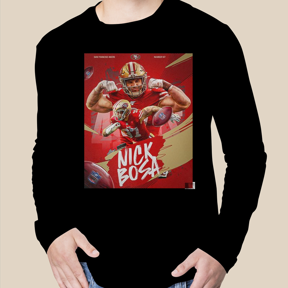 Nick Bosa San Francisco 49ers Nike Name & Number T-Shirt - White