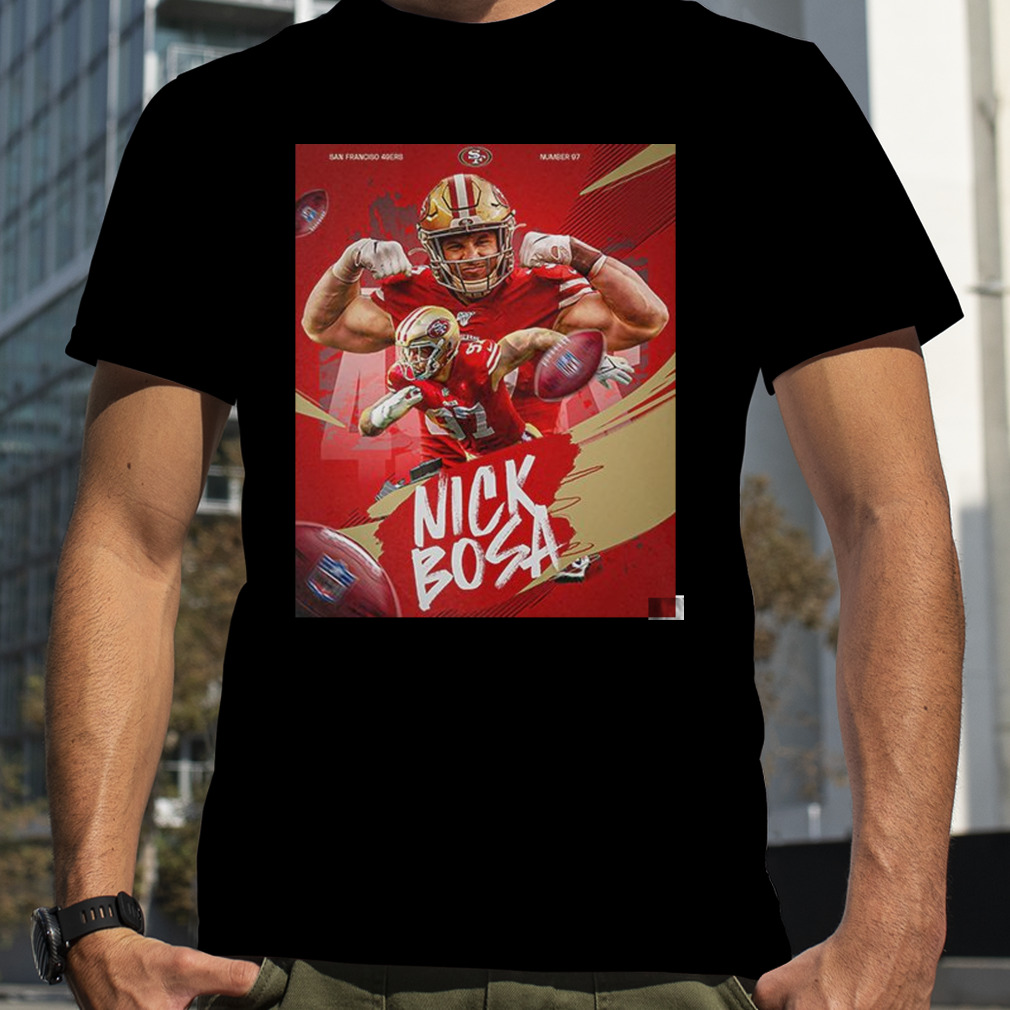 Nick Bosa San Francisco 49ers Nike Name & Number T-Shirt - Black