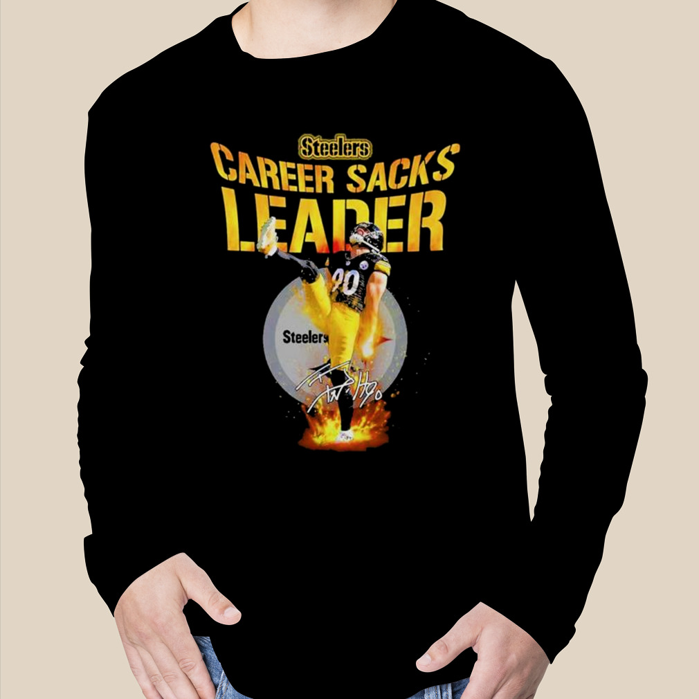 Tj watt is now the Pittsburgh steelers all-time career sacks leader with  81.5 points poster shirt, hoodie, longsleeve tee, sweater