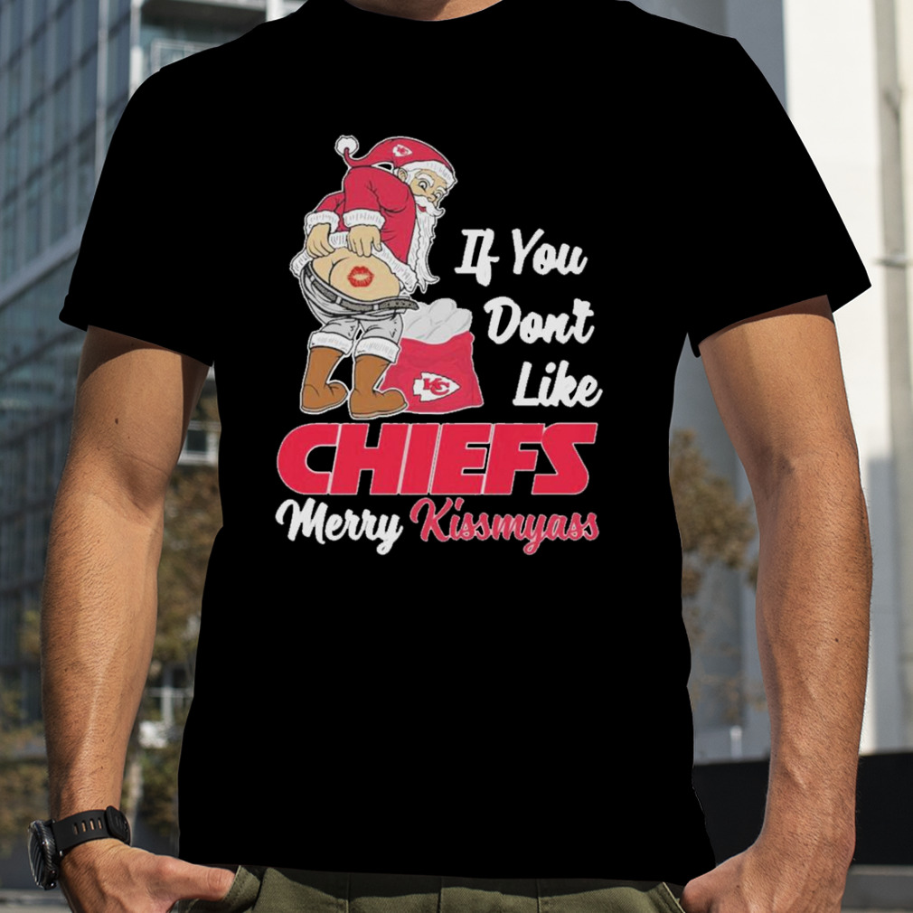 Kansas City Chiefs Even Santa Claus Cheers For Christmas NFL Shirt For Fans  - Freedomdesign