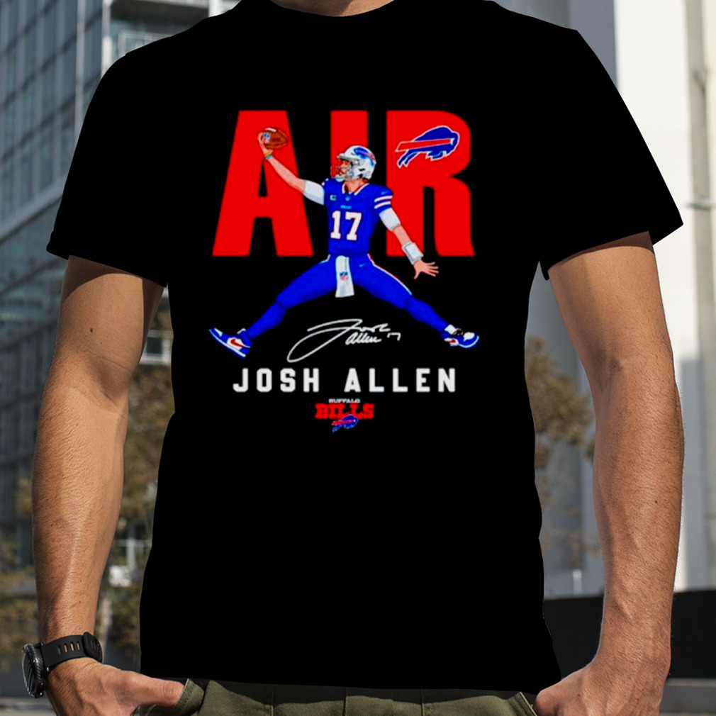 Air Buffalo Bills Josh Allen Signature T Shirt - Limotees