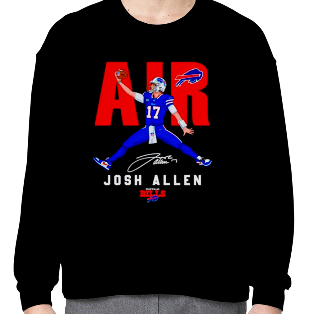 Air Buffalo Bills Josh Allen Signature T Shirt - Limotees