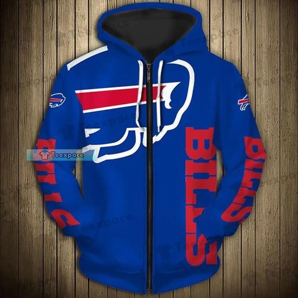 Let's Go Buffalo Bills Hoodie - Back Print