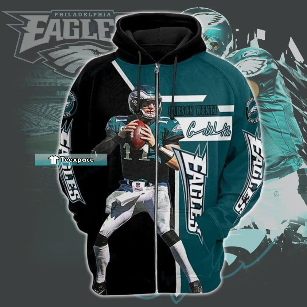 Black Eagles Hoodie Eagles Gifts - Teexpace