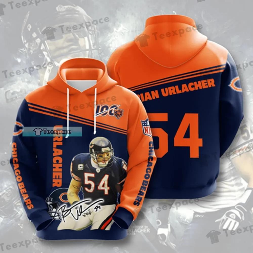 Chicago Bears NFL Custom Name And Number All Over Print 3D T