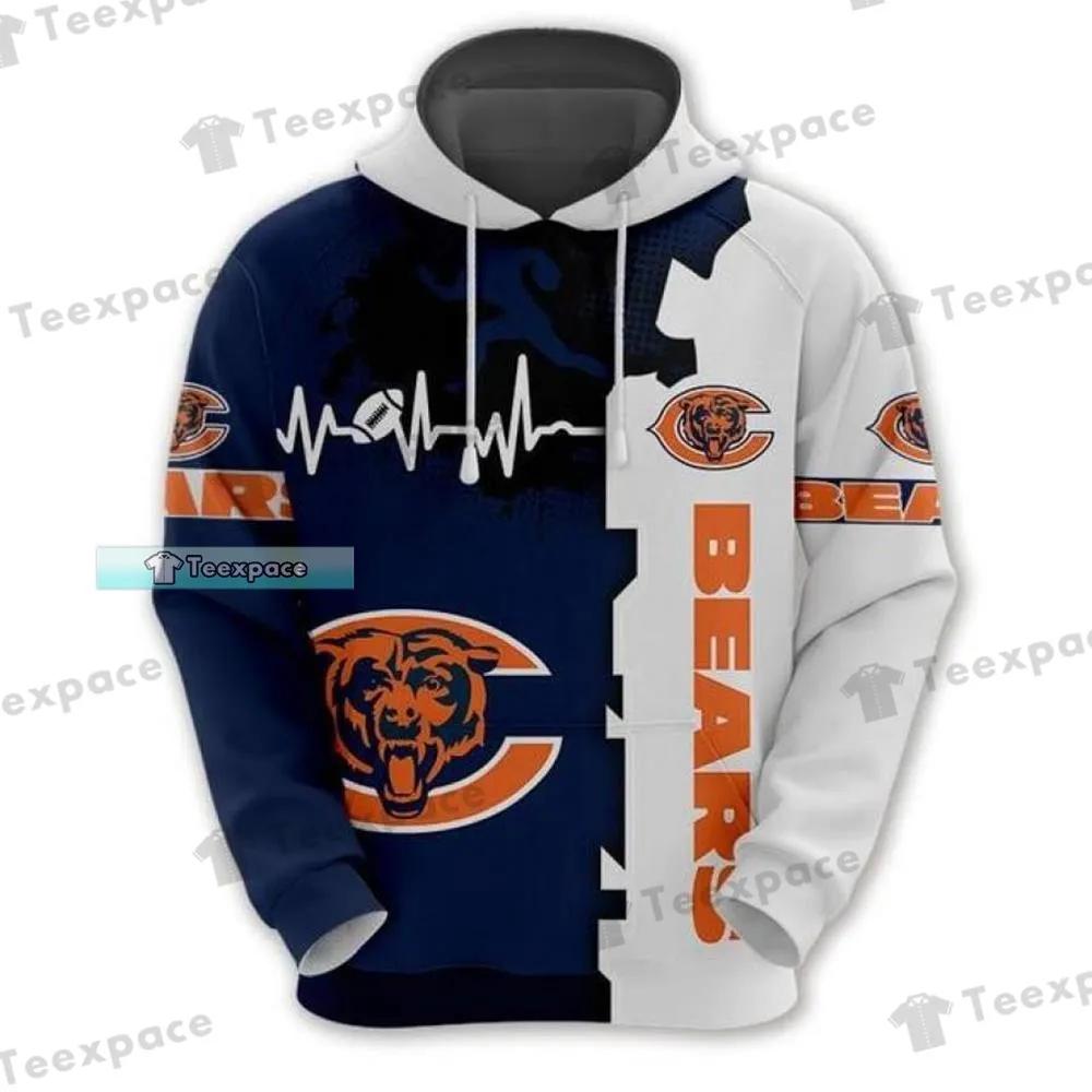 NFL T shirt For Sale 3D Custom Chicago Bears T shirts Cheap For