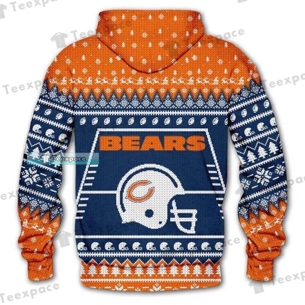 Nice santa Hat Chicago Bears Helmet Merry Christmas Shirt, hoodie, sweater,  long sleeve and tank top