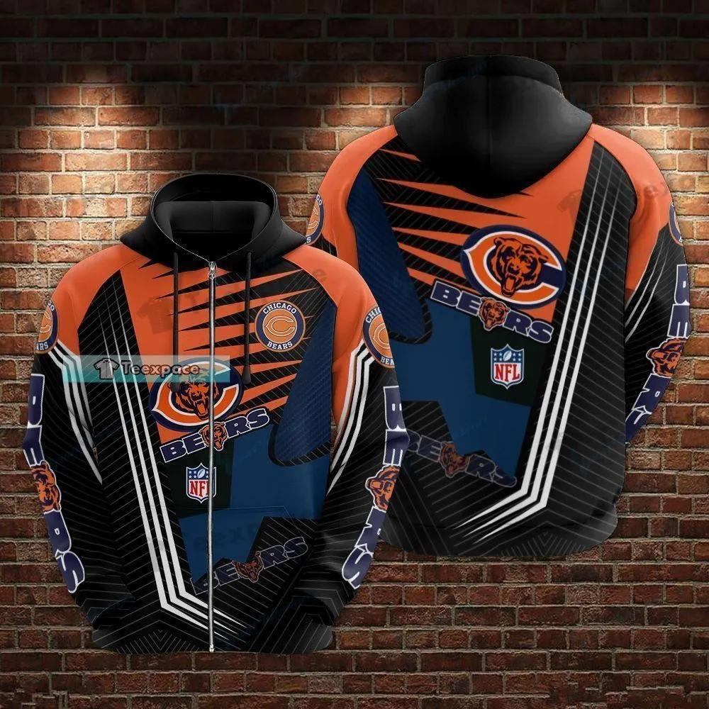 Chicago Bears NFL Men and Women 3D Hoodie - T-shirts Low Price