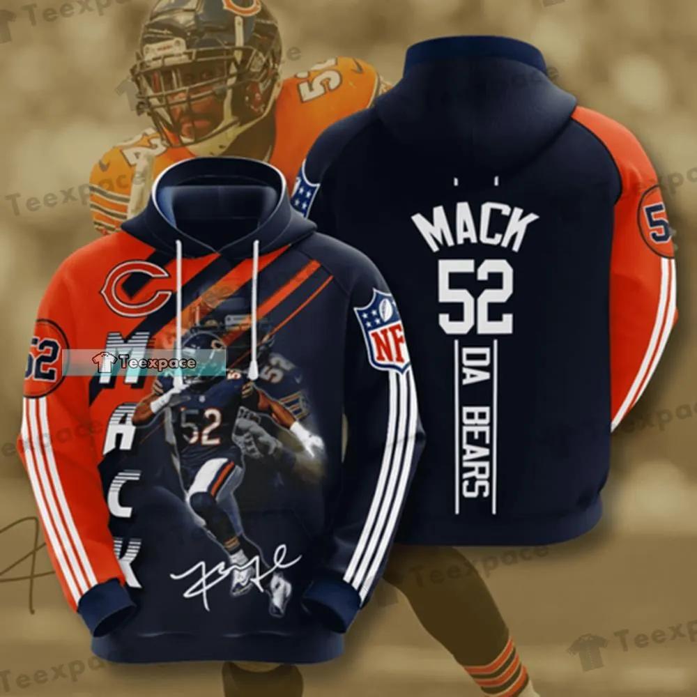 The Chicago Bears Khalil Mack 3D Hoodie All Over Printed - T-shirts Low  Price