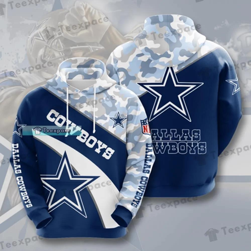 Dallas Cowboys America's Team Salute To Service Hoodie - Teexpace