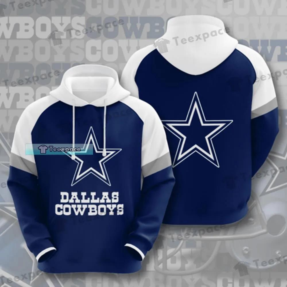 DALLAS COWBOYS RETRO CLASSIC FLC PO HOODIE (DOGERS BLUE) – Pro