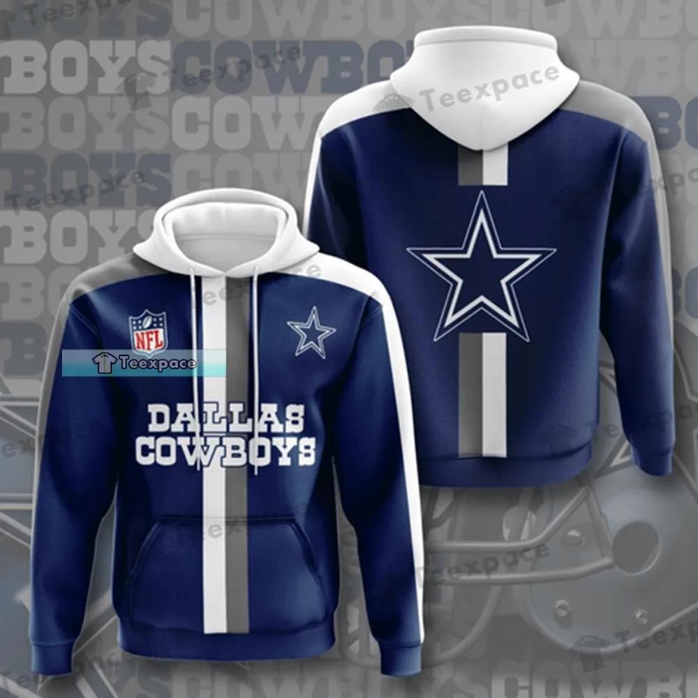 Dallas Cowboys America's Team Camo Pullover Hoodie - Teexpace