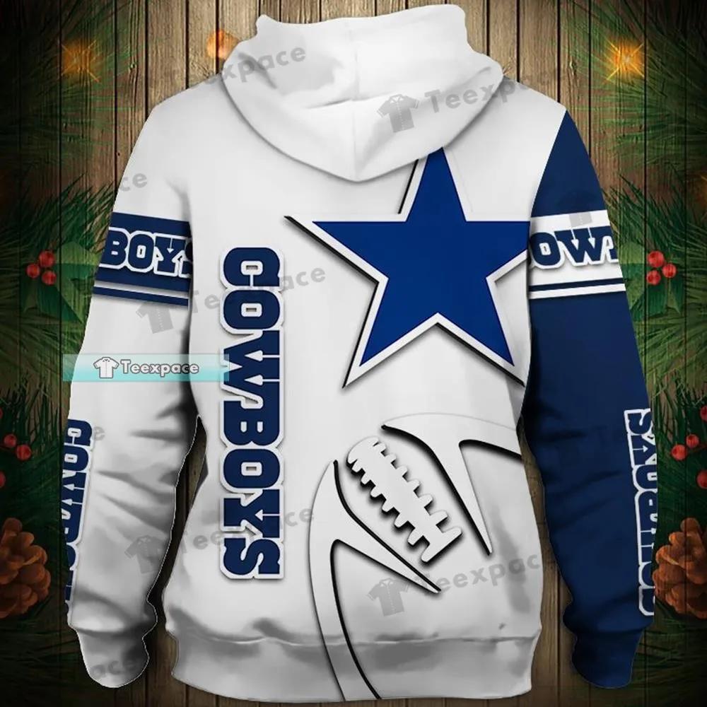 Personalized Dallas Cowboys America's Team Stripes Hoodie - Teexpace