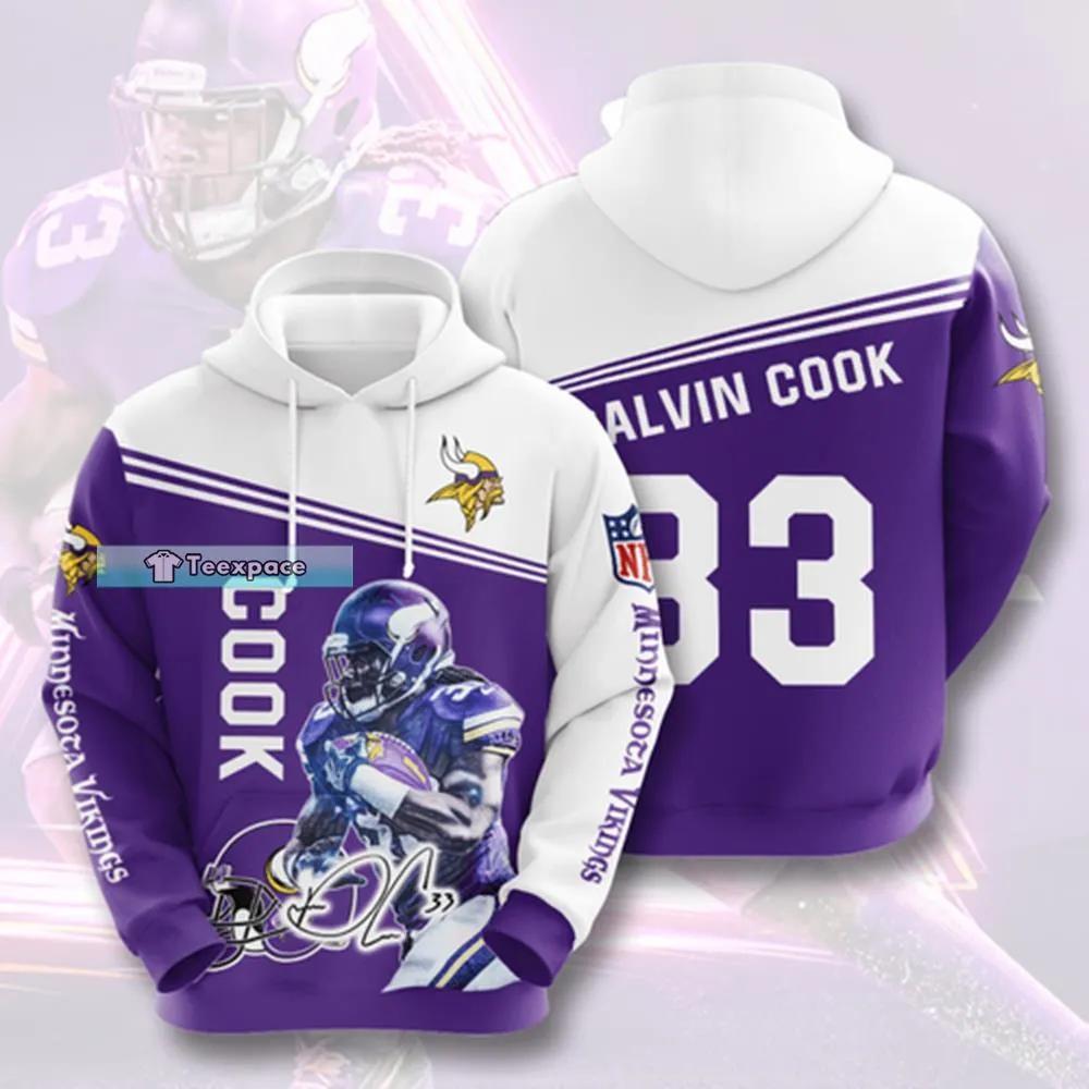 Football Mom Hooded Sweatshirt, Vikings