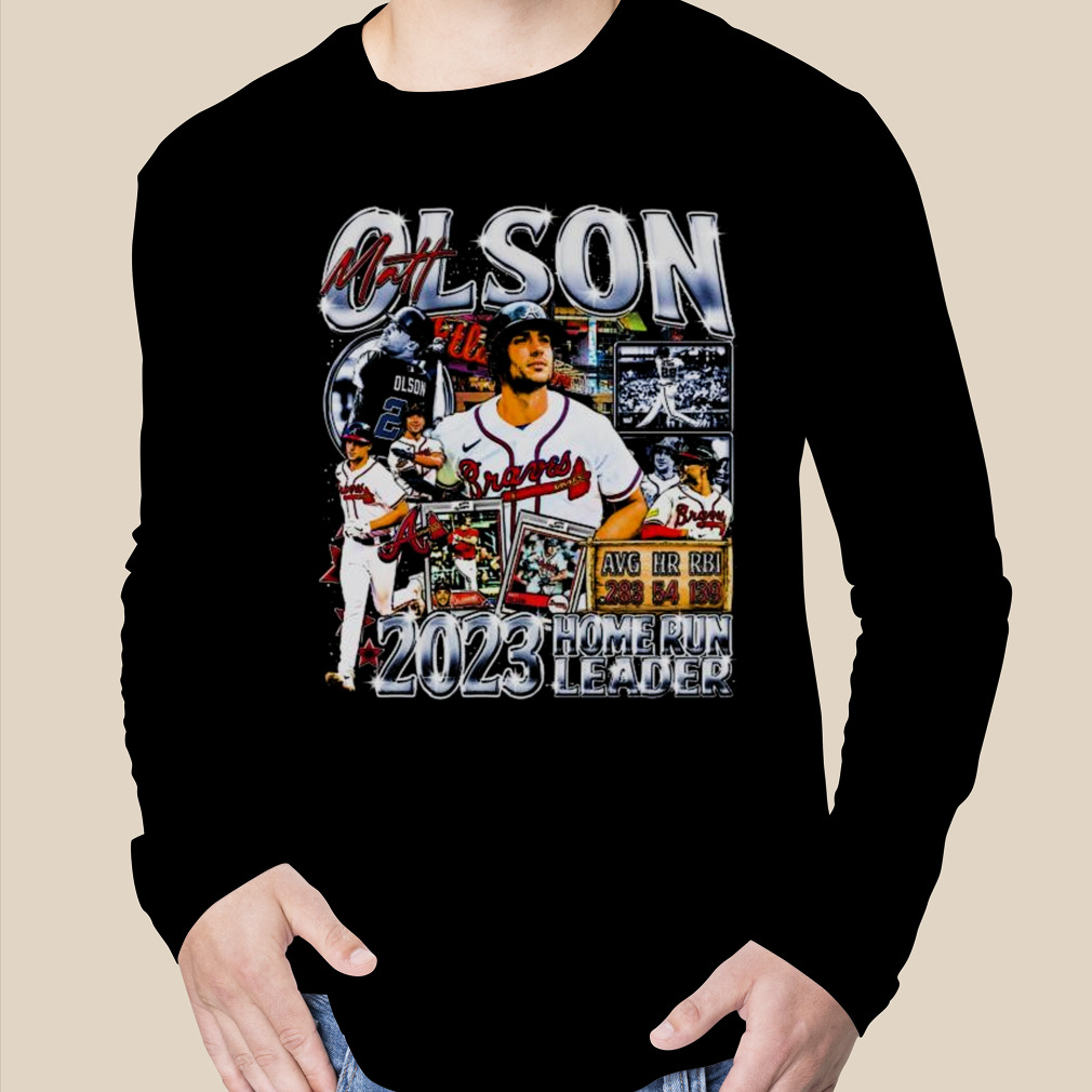 Official Matt olson atlanta braves cartoon vintage T-shirt, hoodie, tank  top, sweater and long sleeve t-shirt