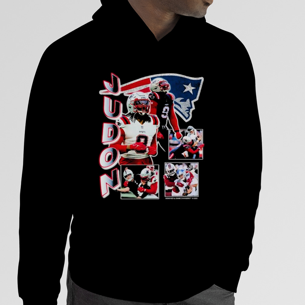 Mens New England Patriots Vintage Indigo Hoodie