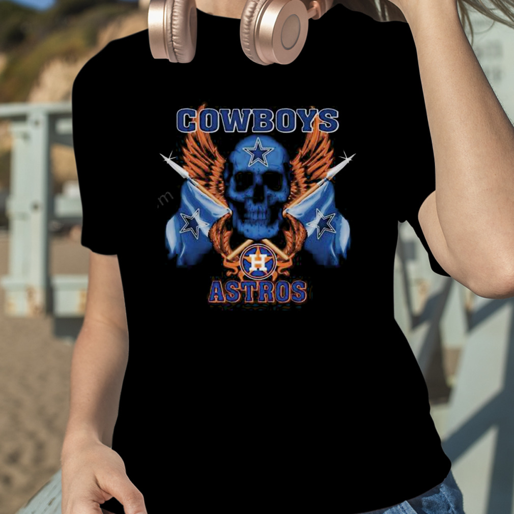 Original Skull Dallas Cowboys And Houston Astros shirt, hoodie, sweater,  long sleeve and tank top