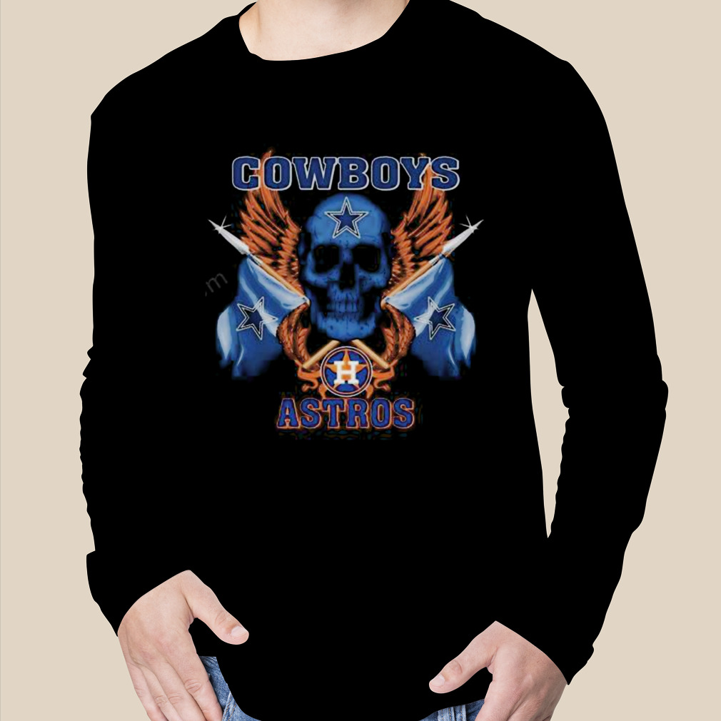 Original Skull Dallas Cowboys And Houston Astros shirt, hoodie, sweater,  long sleeve and tank top