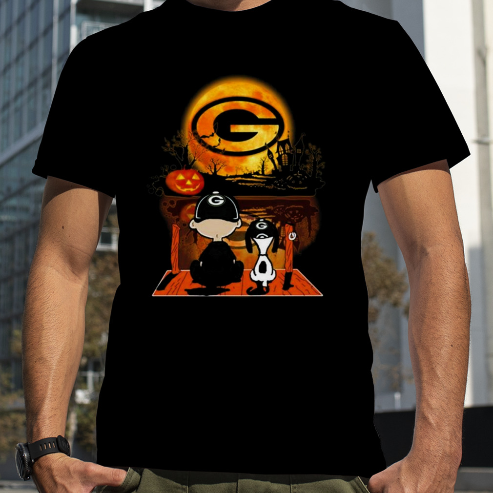 Snoopy Charlie Brown Sit Under Moon Houston Astros Halloween Shirt -  High-Quality Printed Brand