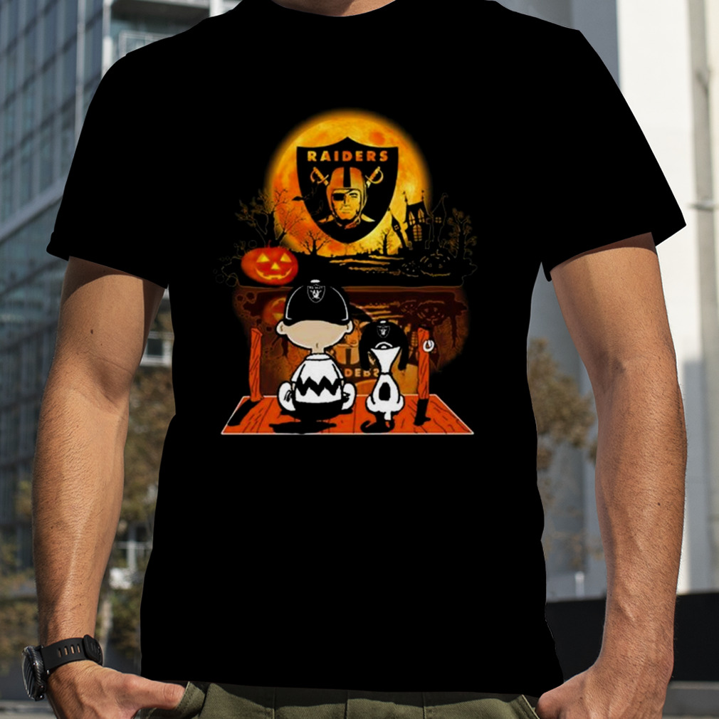 Snoopy And Charlie Brown Trick Or Treat Halloween Las Vegas Raiders shirt,  hoodie, sweater, long sleeve and tank top