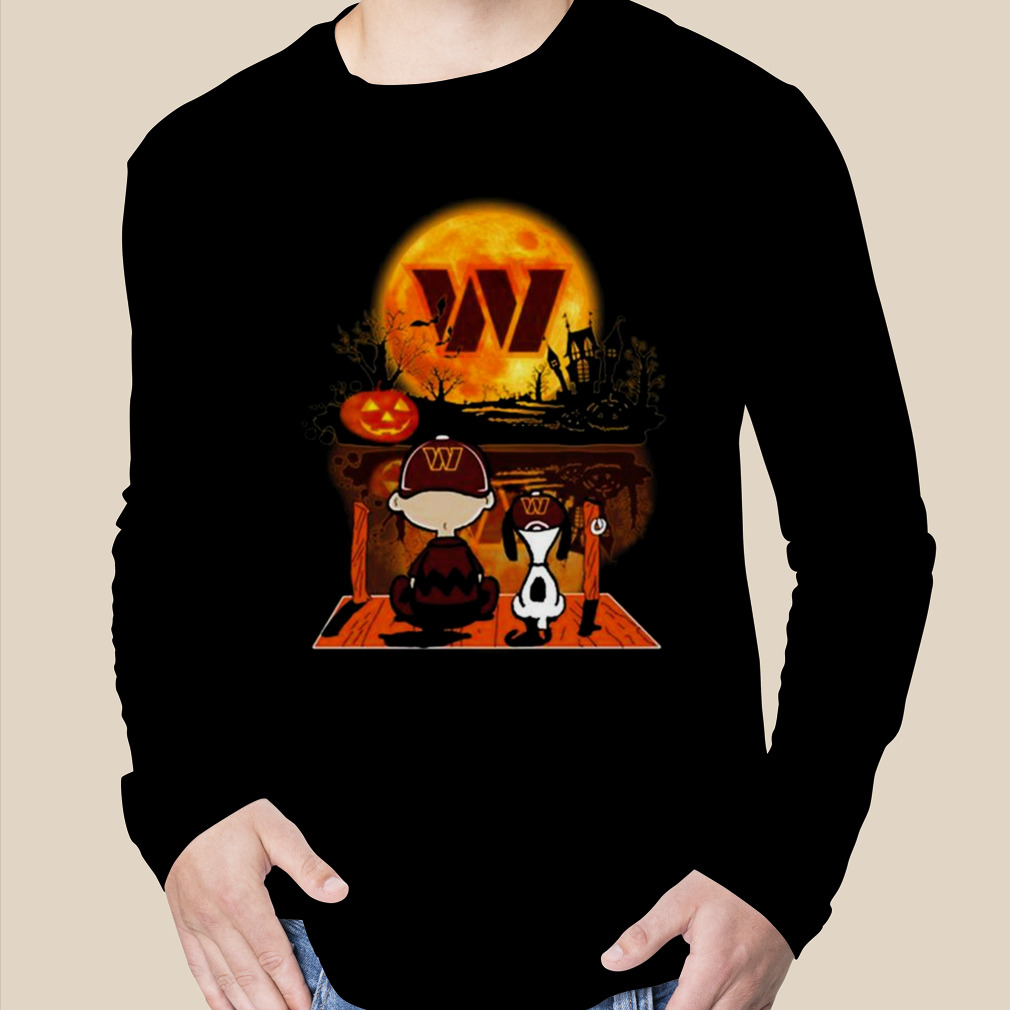 Washington Commanders Snoopy Charlie Brown Shirt