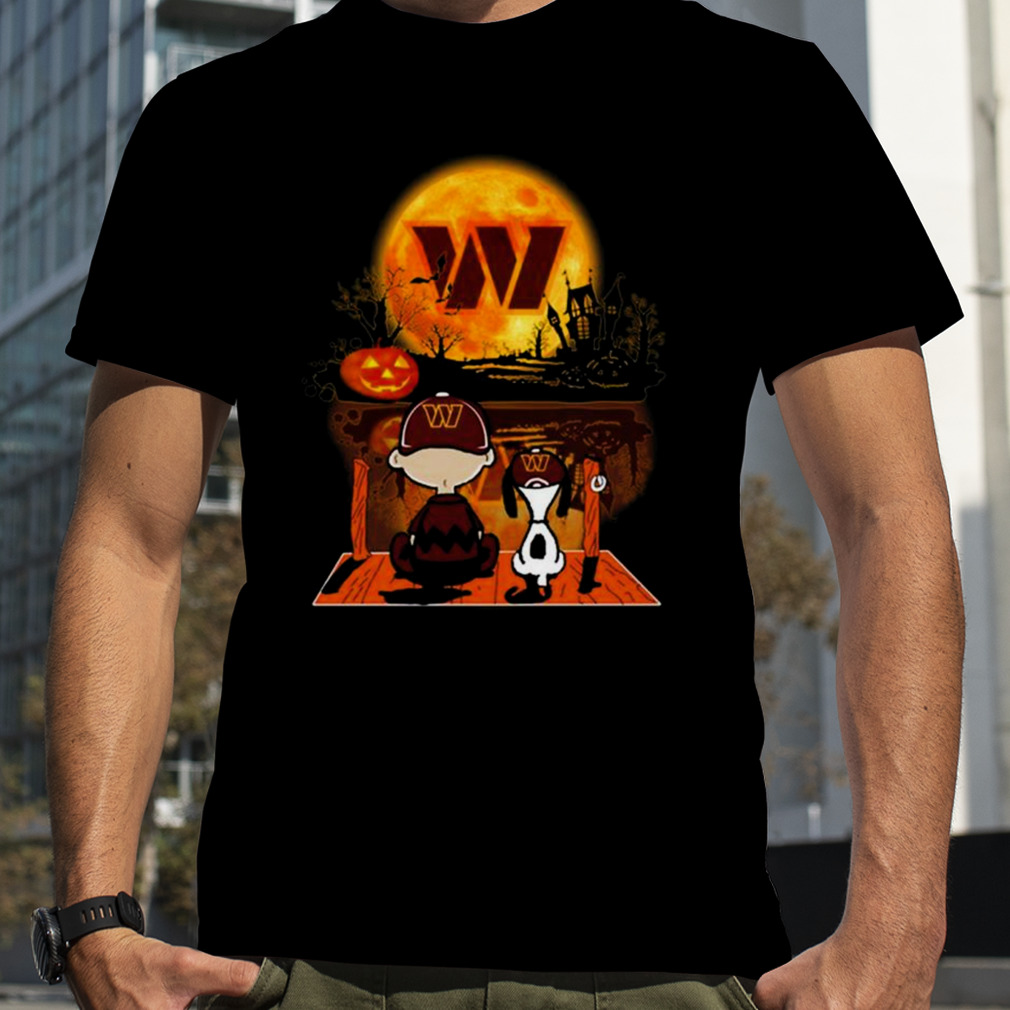 Washington Commanders Snoopy Charlie Brown Shirt