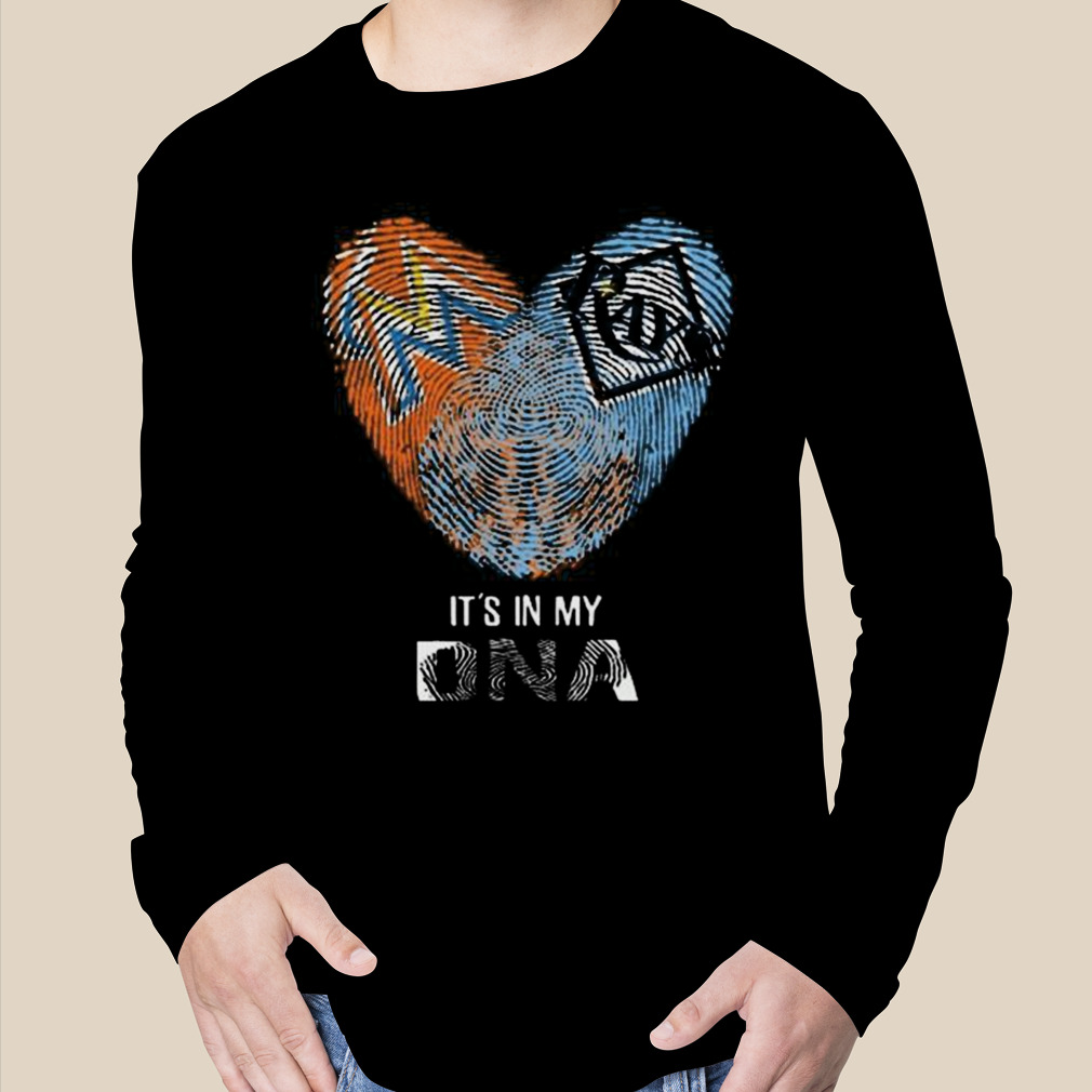 Tampa Bay Rays And Miami Marlins Heartt It's In My DNA 2023 Shirt, hoodie,  sweater, long sleeve and tank top