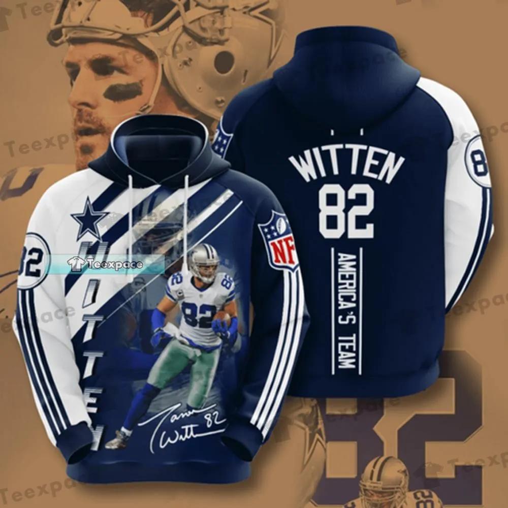 Personalized Dallas Cowboys America's Team Retro 3D Hoodie - Teexpace