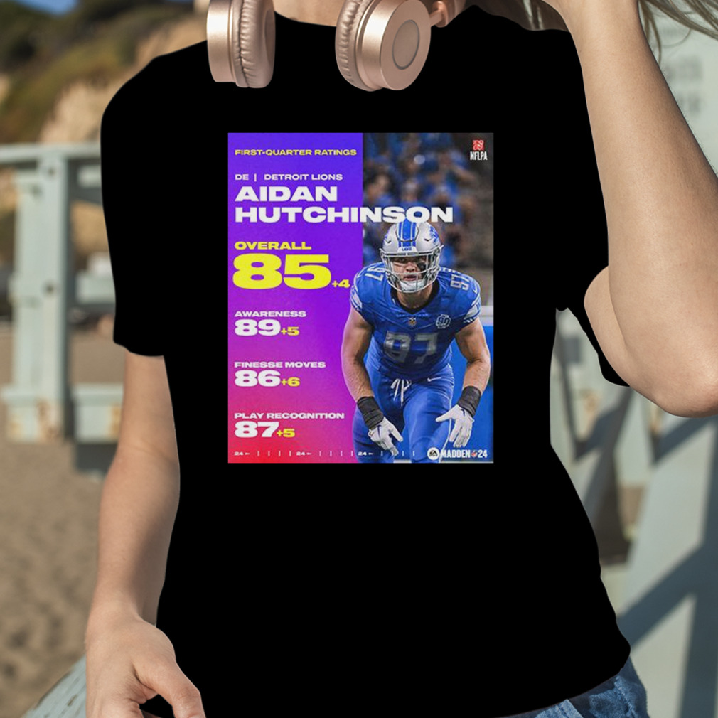 Detroit Lions Aidan Hutchinson caricature shirt, hoodie, sweater and v-neck  t-shirt