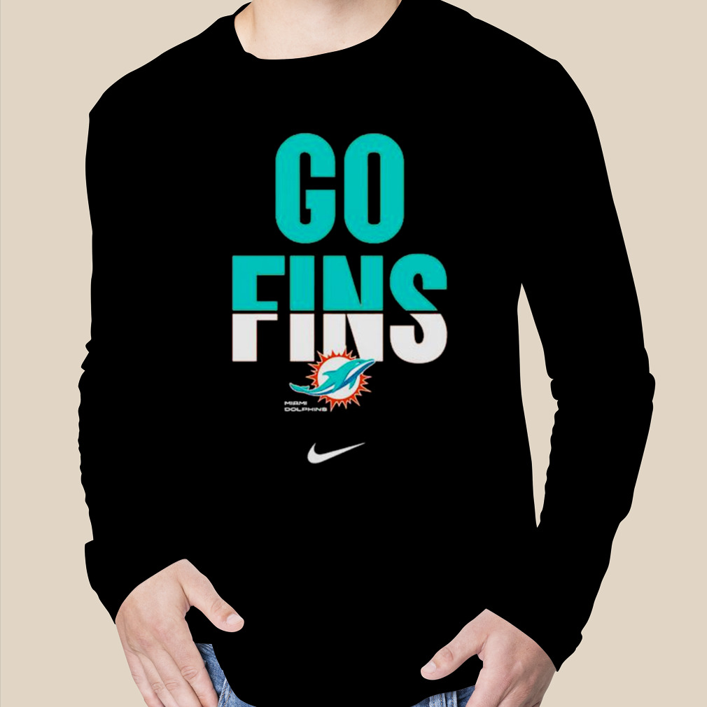 Miami Dolphins Go Fins T-Shirt - Yeswefollow