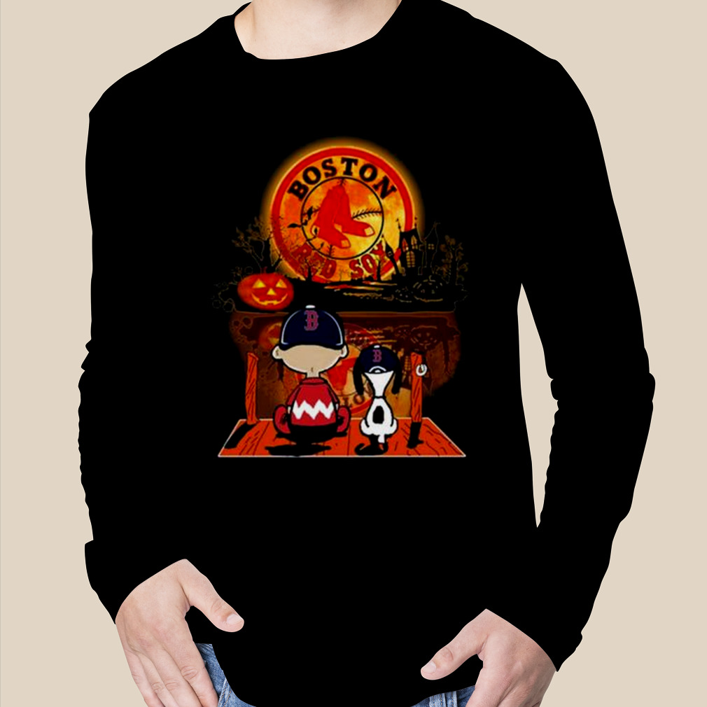 Peanuts Charlie Brown And Snoopy Playing Baseball Boston Red Sox shirt,sweater,  hoodie, sweater, long sleeve and tank top