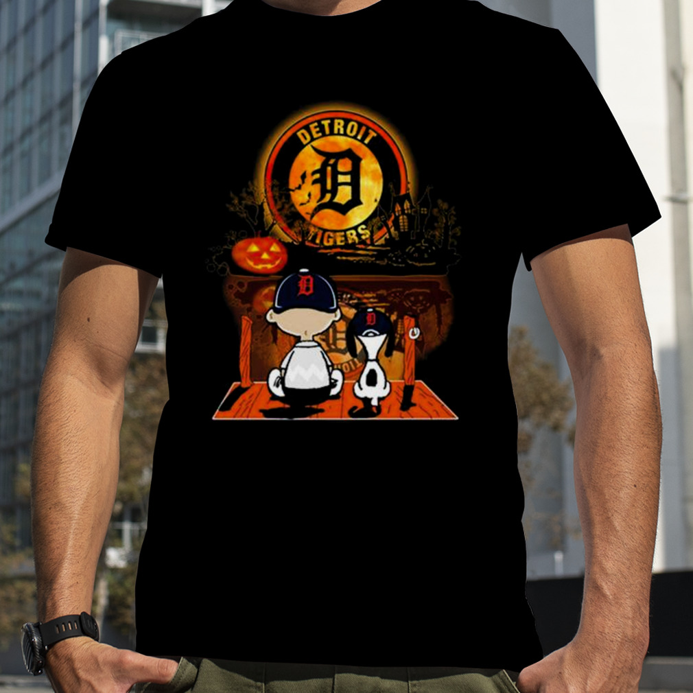 Official snoopy Charlie brown sit under moon Chicago Cubs halloween T-shirt,  hoodie, sweater, long sleeve and tank top