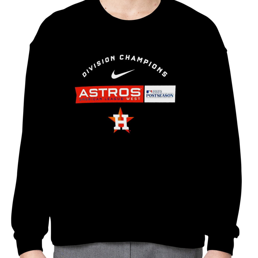 Houston Astros Nike 2023 Al West Division Champions T-shirt