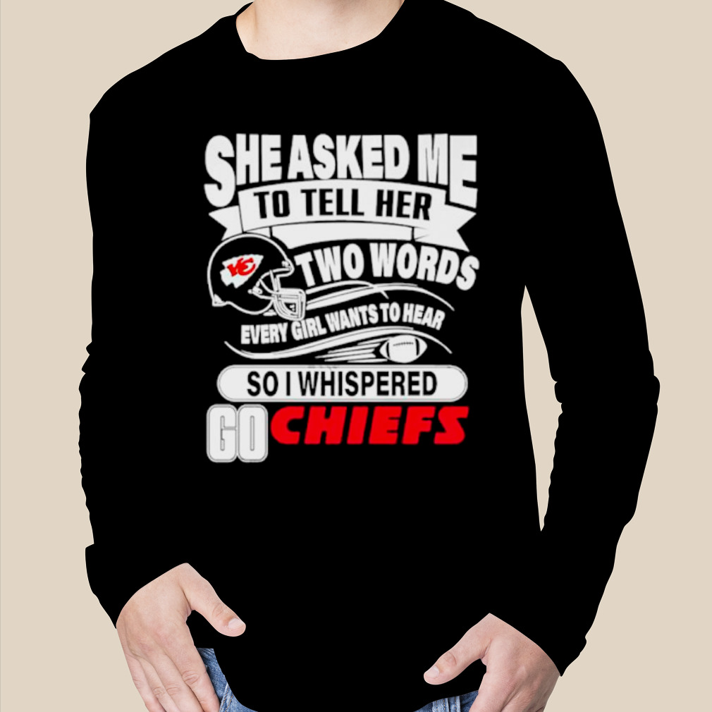 She Asked Me To Tell Her Two Words Chicago Cubs T Shirts – Best