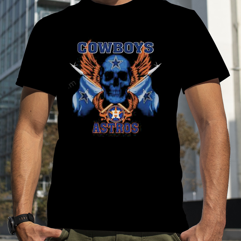 Original Skull Dallas Cowboys And Houston Astros shirt, hoodie, sweater,  long sleeve and tank top