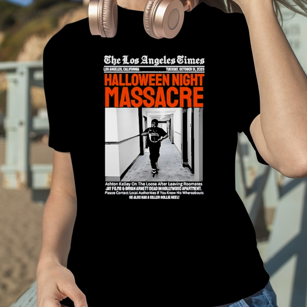 The Los Angeles Times Halloween Night Massacre 2023 Shirt