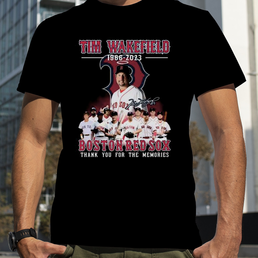 Boston Red Sox Tim Wakefield 1966 - 2023 Thank You For The Memories  Baseball Jersey - Torunstyle