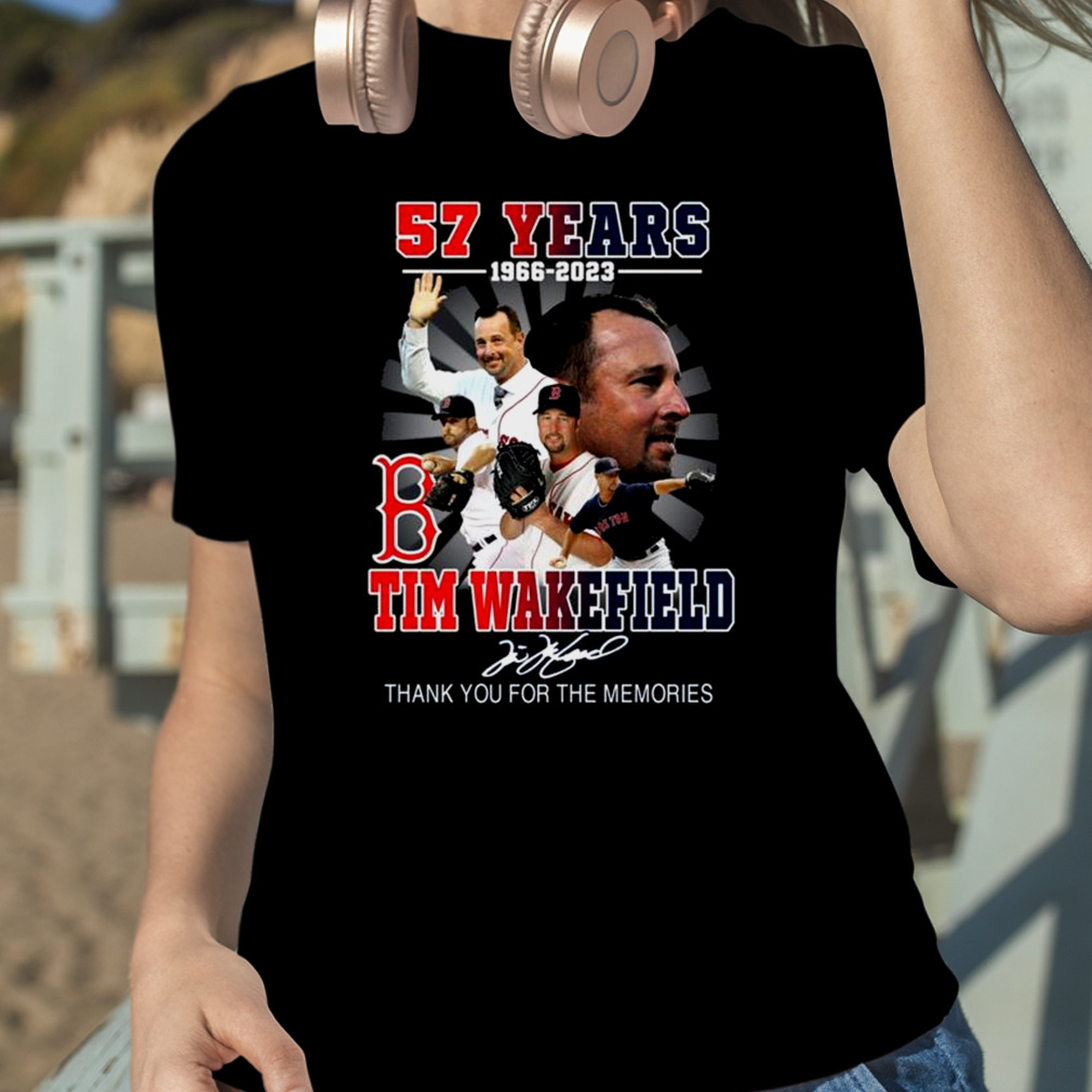 Boston Red Sox Tim Wakefield Thank You for the Memories Shirt