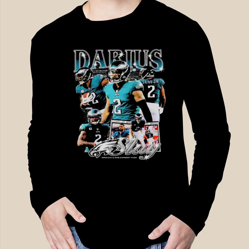 Darius Slay Eagles Football Cartoon T Shirt