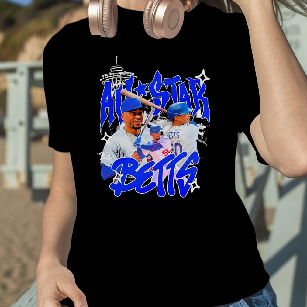 Mookie Betts Los Angeles Dodgers at 2023 All Star Game shirt