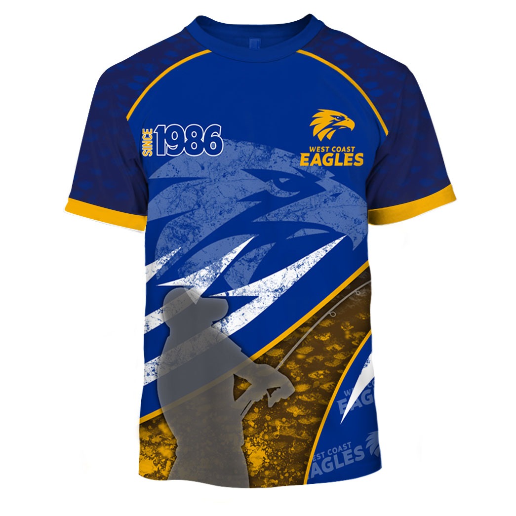 Personalized West Coast Eagles Hawaiian Shirt And Shorts Afl Hawaii  Lightning Gift For Men And Women