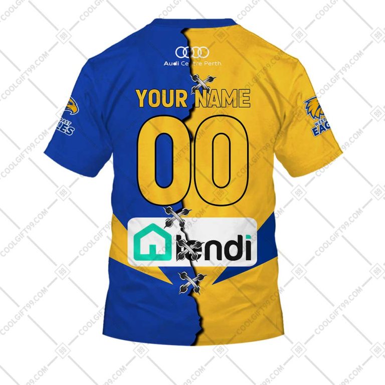 Personalised West Coast Eagles Guernsey - Your Jersey