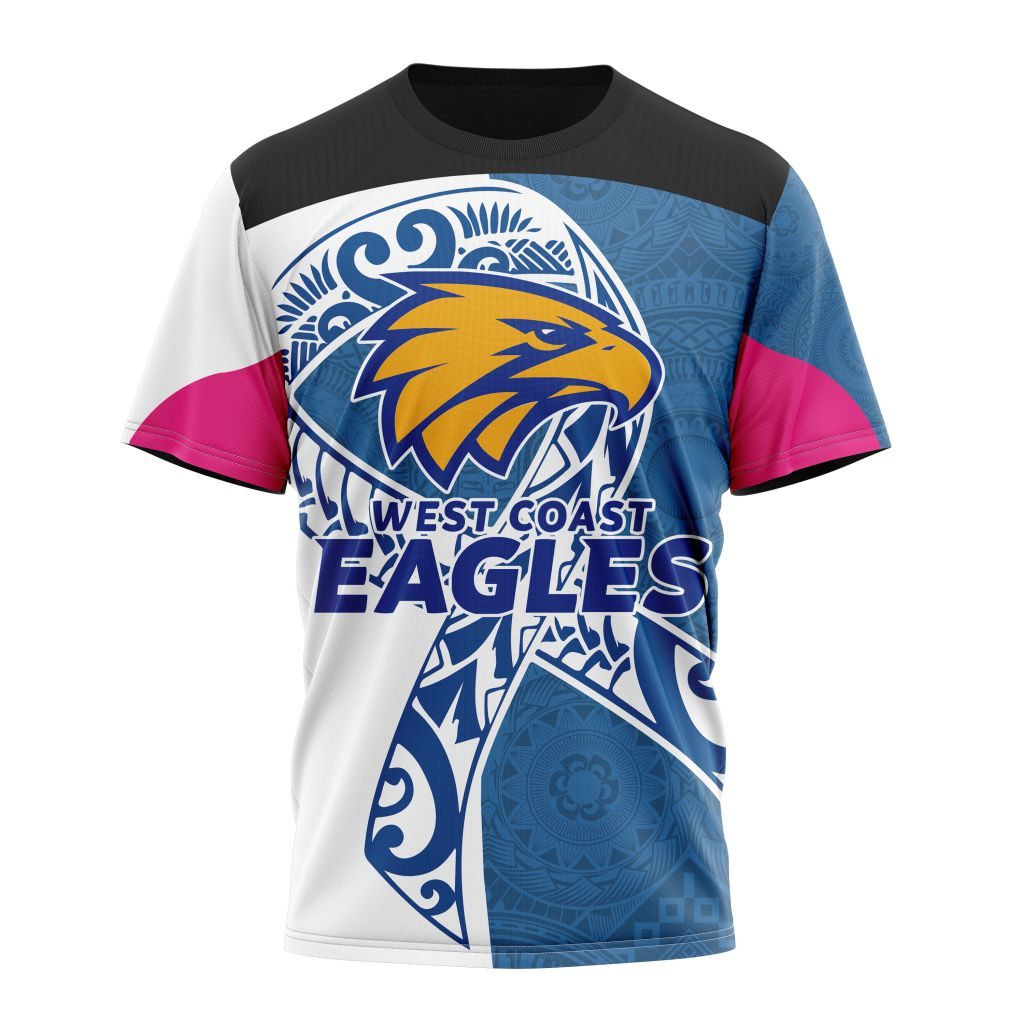 West Coast Eagles Personalized Name & Number AFL Polo Shirt Best