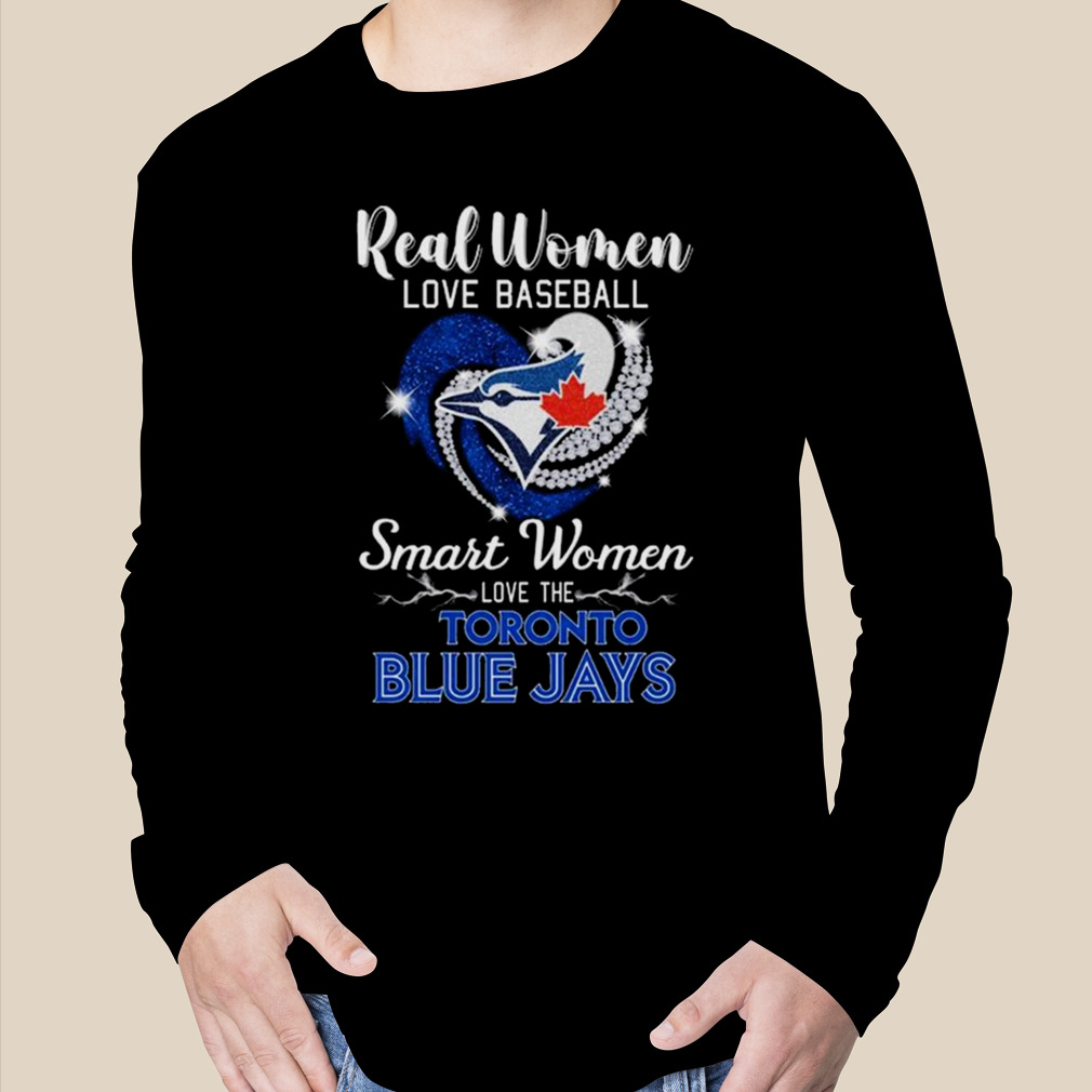 Heart Diamond Real Women Love Baseball Smart Women Love The