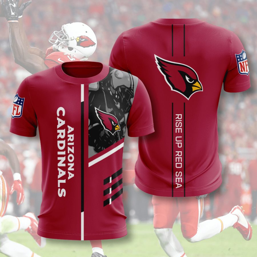 American NFL Arizona Cardinals Football 100% Polyester Sublimated Hoodies