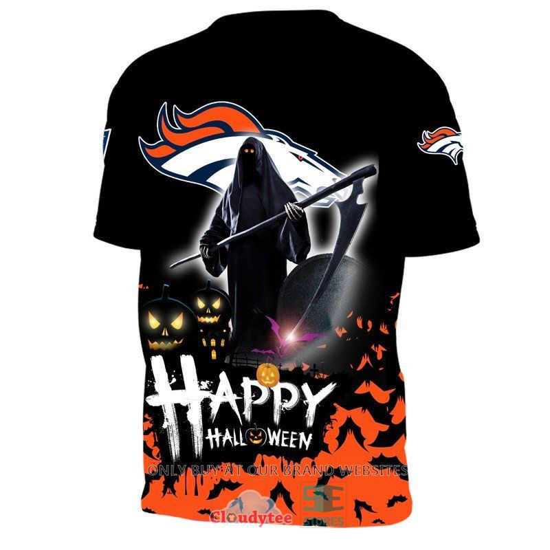 NFL T shirt For Sale 3D Custom Denver Broncos T shirts Cheap For Fans – 4  Fan Shop